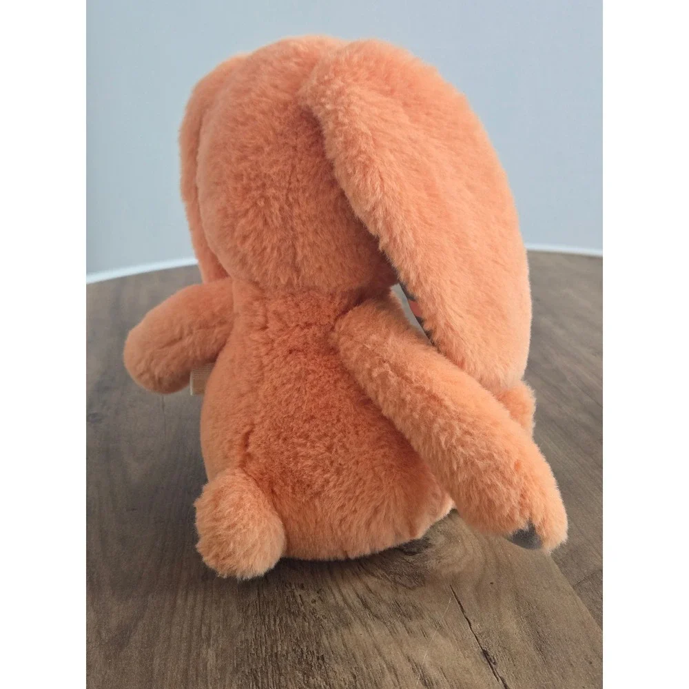 B. Softies Happy Hues Orange Bunny‎ Rabbit Plush Stuffed Animal Patterned Ears